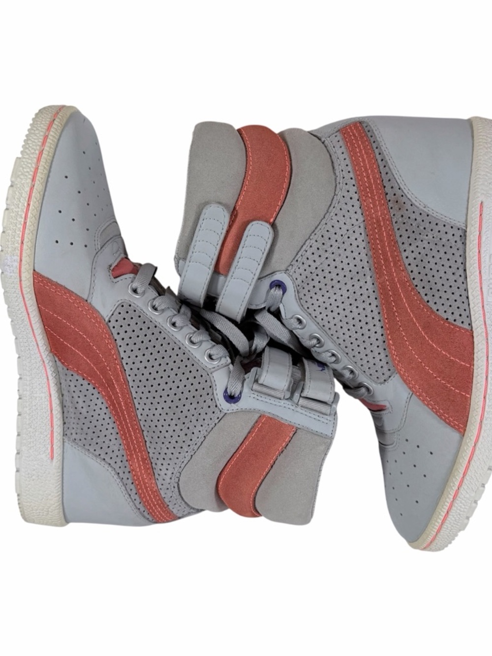 Puma Sky Wedge High Tops Sneakers Size 8 Women’s - Picture 10 of 14